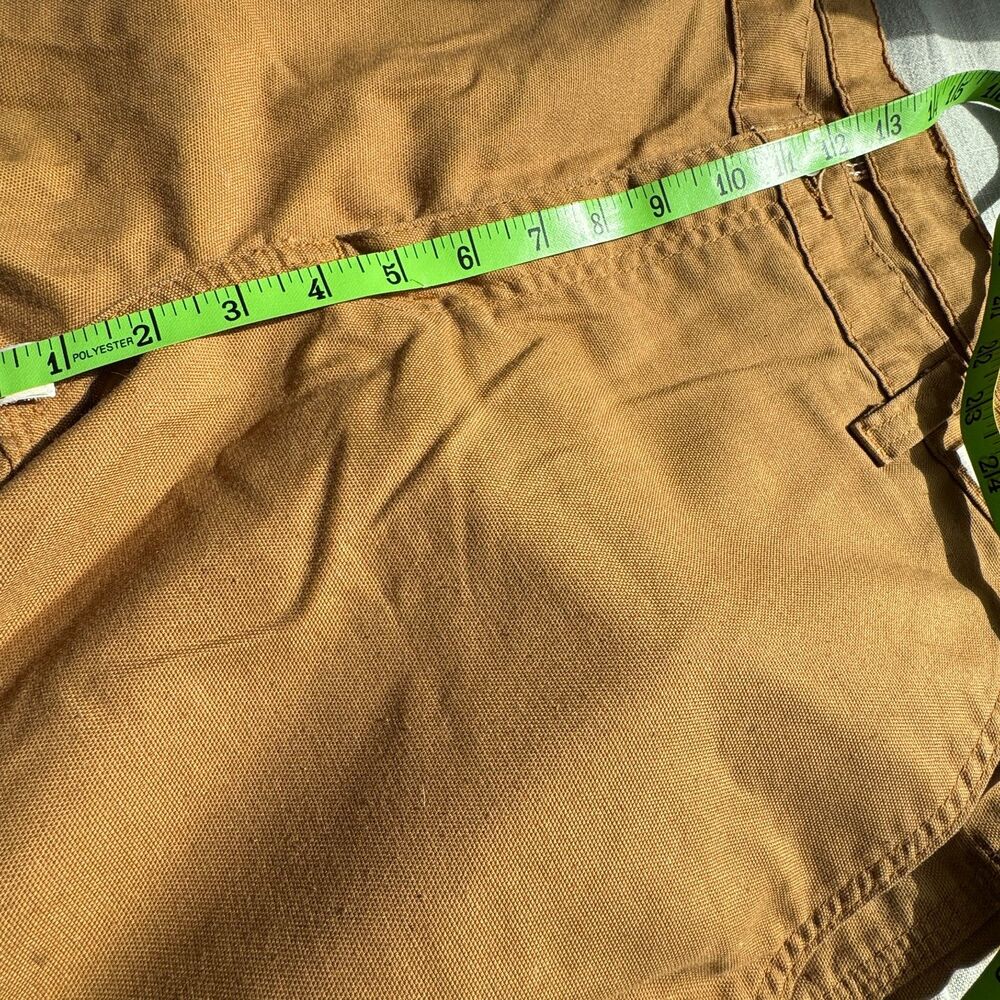Carhartt Men's 38x30 Brown Dungaree Fit Work Pants 383-51 Cotton Blend MID-RISE - Picture 5 of 13